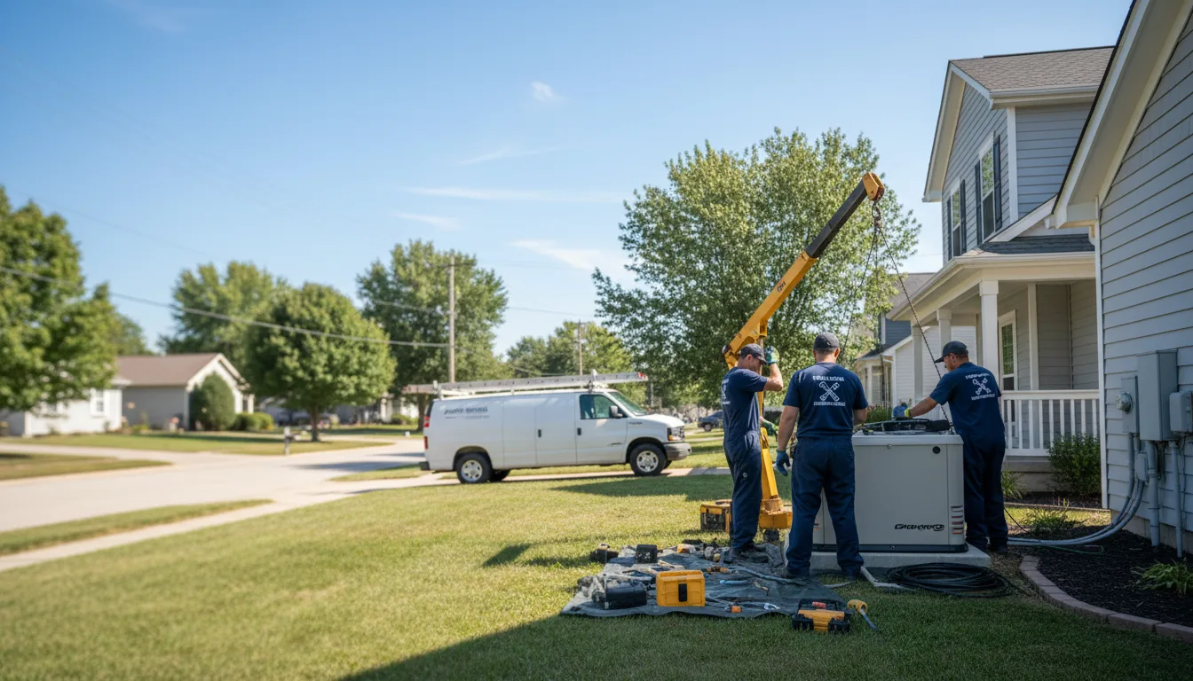 Generator Installation in Michigan near me